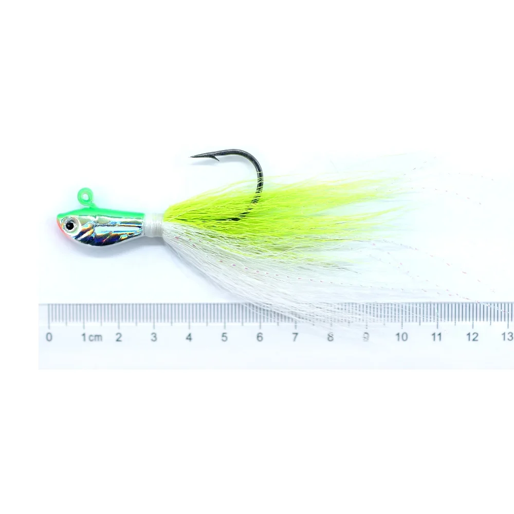SEASKY 1/2oz Metal Lure Lead Jig Head Muskie Fishing Gear