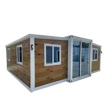 20ft folding expandable container house 3 bedroom prefabrication folding tiny house modular home expandable container house
