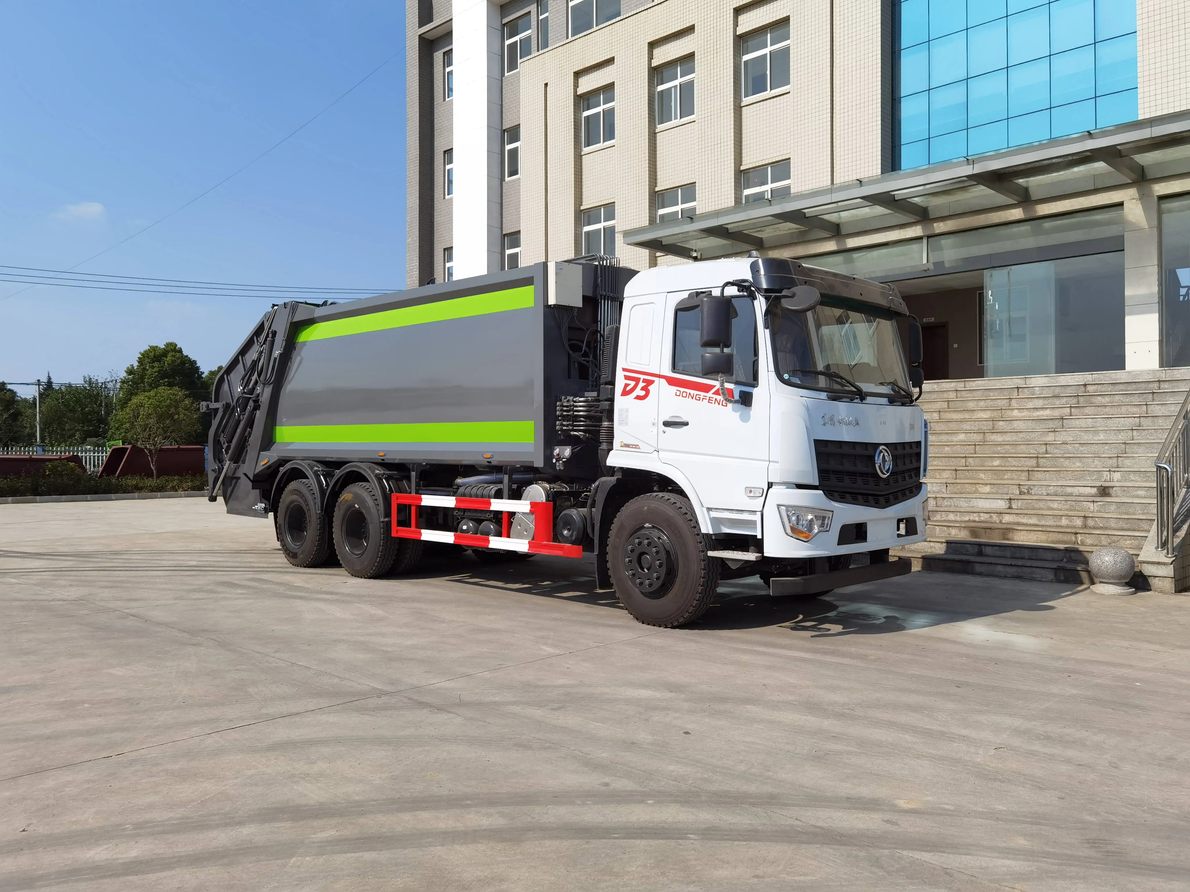 Factory Outlet 19cbm Rubbish Bin Press Garbage Compactor Trash Compactor Tool Manual Trash Compactor Roadcleaner