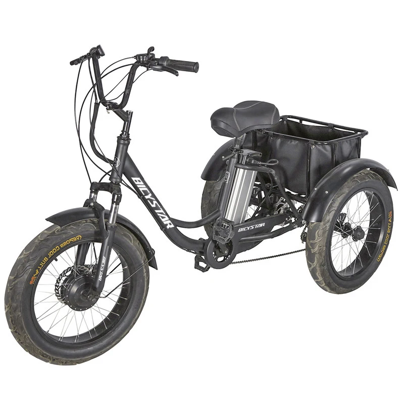 Yimei Electric Tricycle Handicapedadult/electric Tricycle Open 48v Tricycle/electric Tricycle
