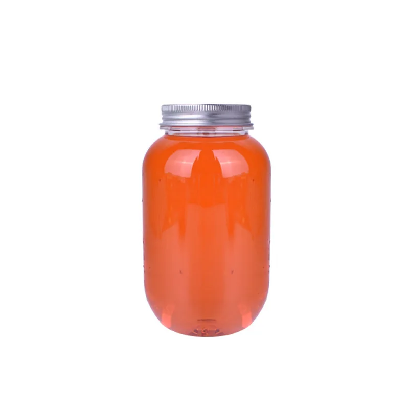 Hot sell PET juice bottle disposable Drink Cup with Lid Transparent For Cold Drink