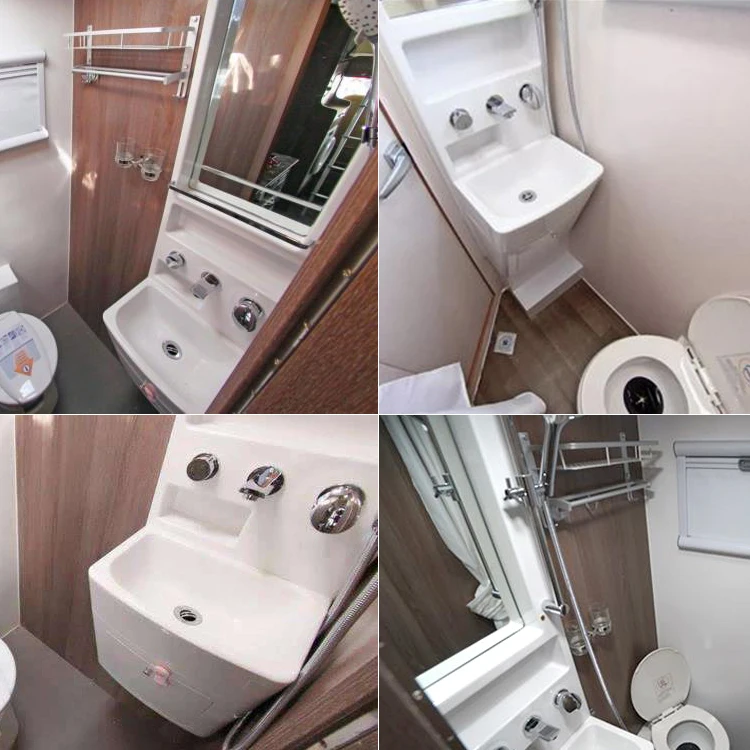 RV Multi-Function Shower Cabinet - Portable & Stylish