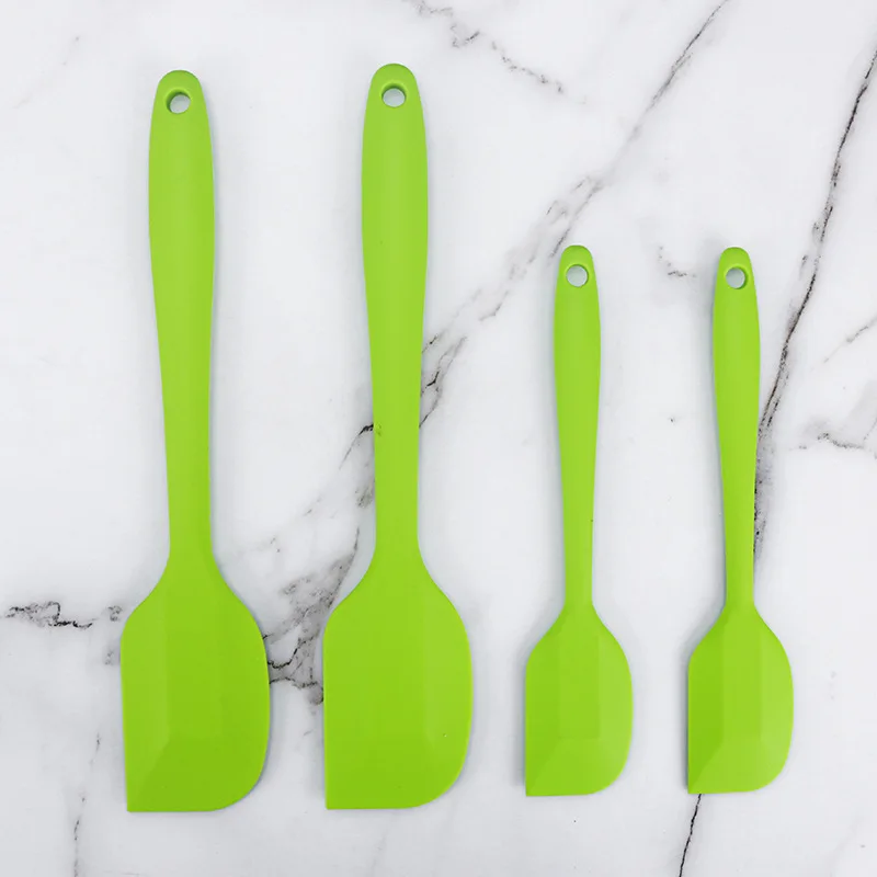 product silicone cooking tools non stick  heat resistant for cooking silicone spatula set silicone kitchenware utensil set-8