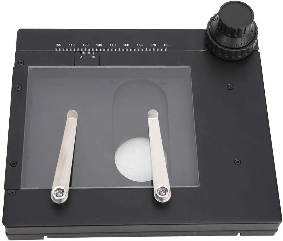 Microscope Accessories XY Moving Microscope Measuring Stage for Indoor ...
