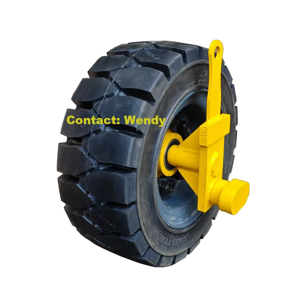 Lifting Rolleys Caster 8 Tons for 4pcs Hydraulic Lifting Caster - Container Mobility