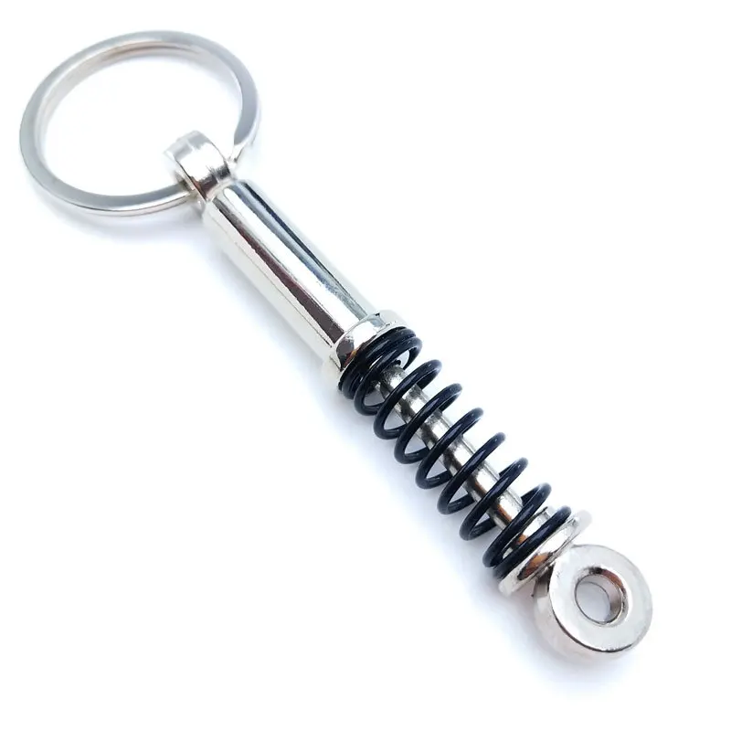 Wholesale Cute Accessories Mini Car Part Keychain Stainless Steel