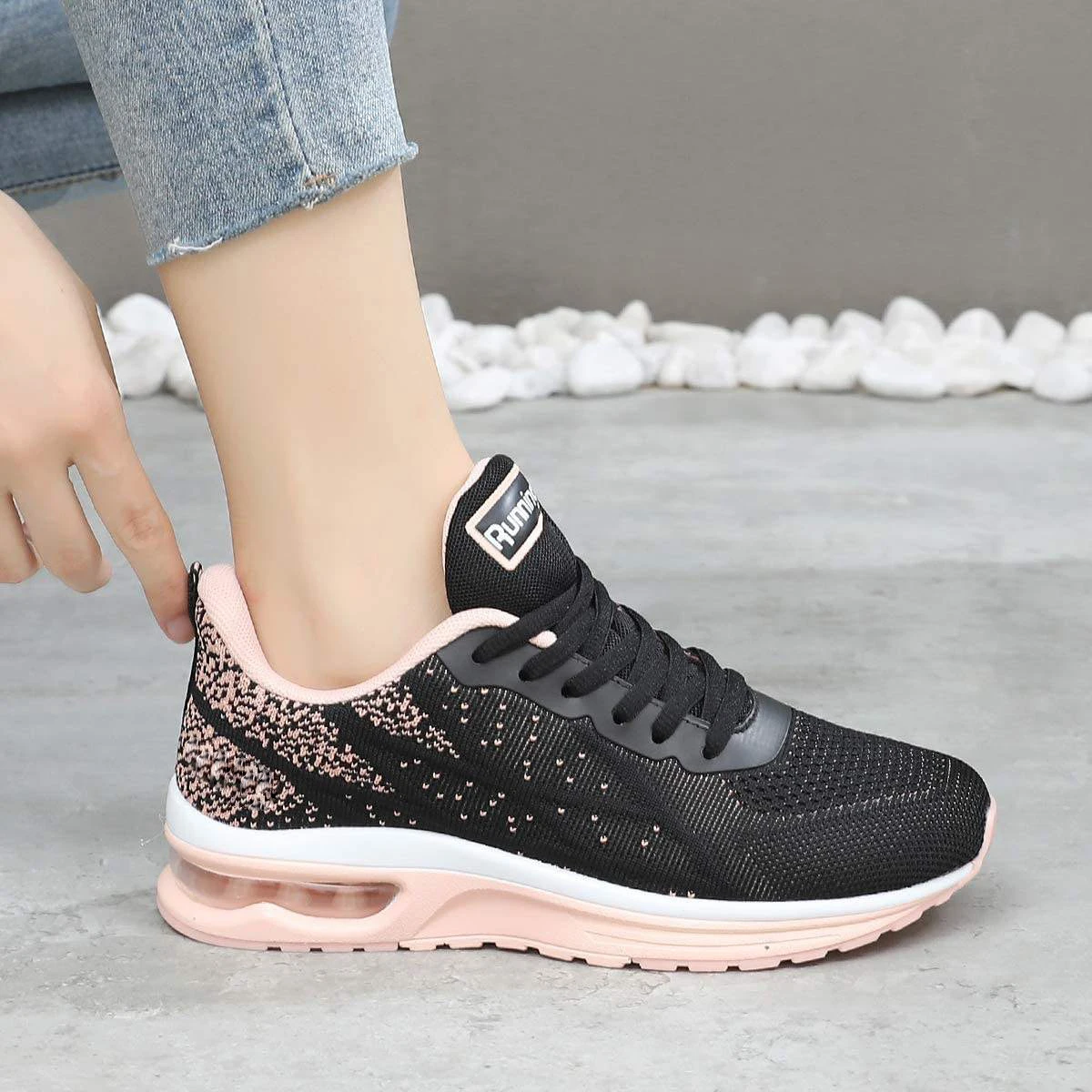 2022 Fashion Design Women Athletic Running Shoes Sport Gym Jogging Tennis Fitness Sneaker
