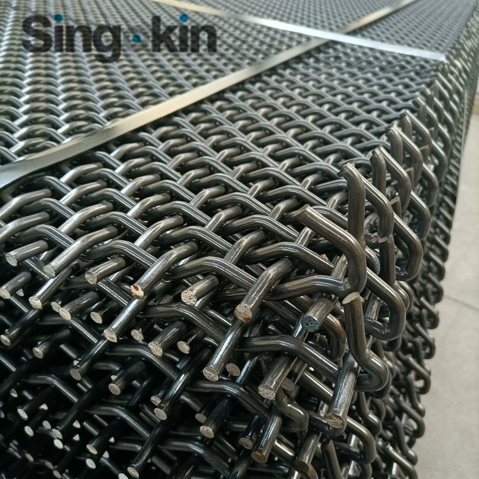 High Quality Anping Vibrating Screen Mesh for Coal Mine Square Hole Shape