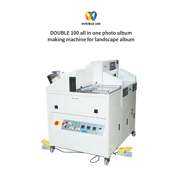 Double100 Book Printing Binding Machine 10 in 1 Album Machine 51