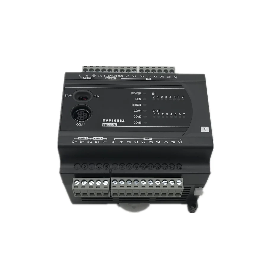 New Original DVP16ES200T Dvp16es200t Plc Controller Stock in Warehouse