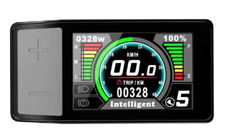 Greenpedel APT 500C Colorful Screen Vibration Electric Bike Display with Large Button for  Conversion Ebike Kit