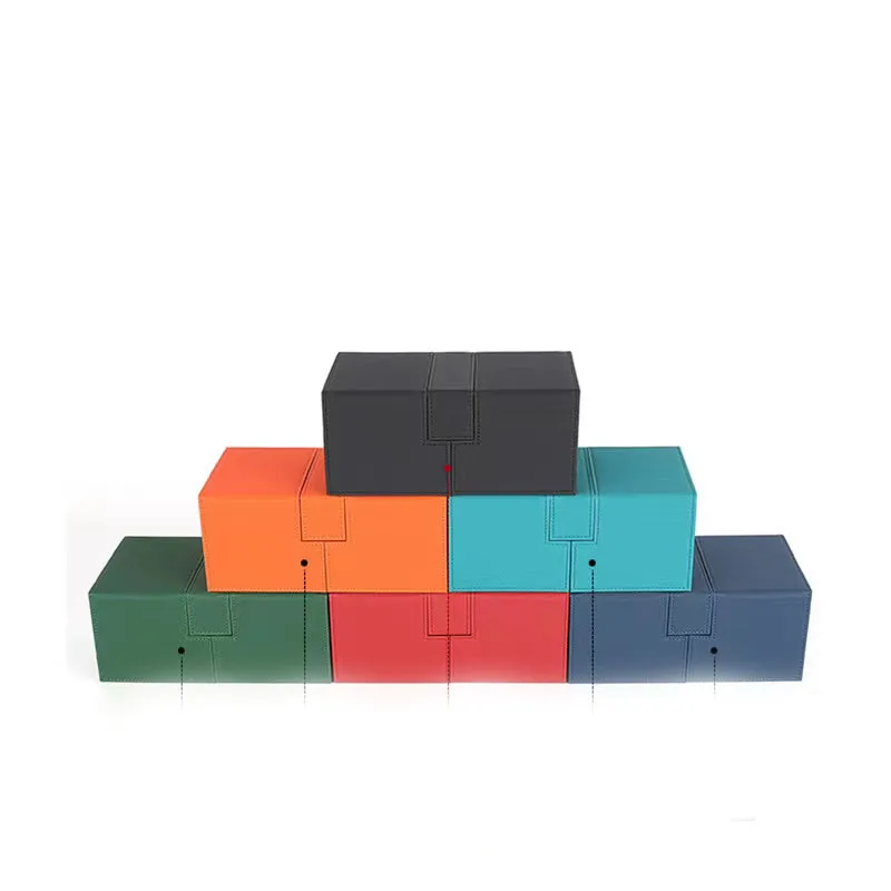Custom Leather Card Deck Box Tcg Deck Box High Quality Deck Box For Display Only Buy Leather