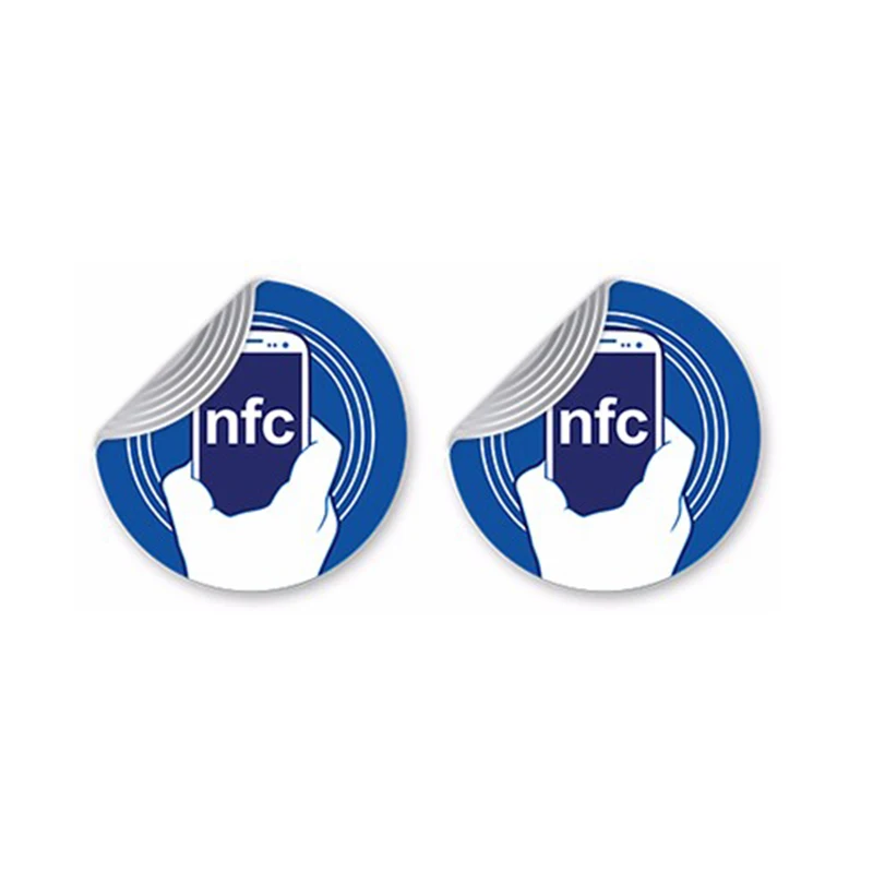 Programmable Passive Contactless Waterproof  215 RFID Sticker NFC Tags