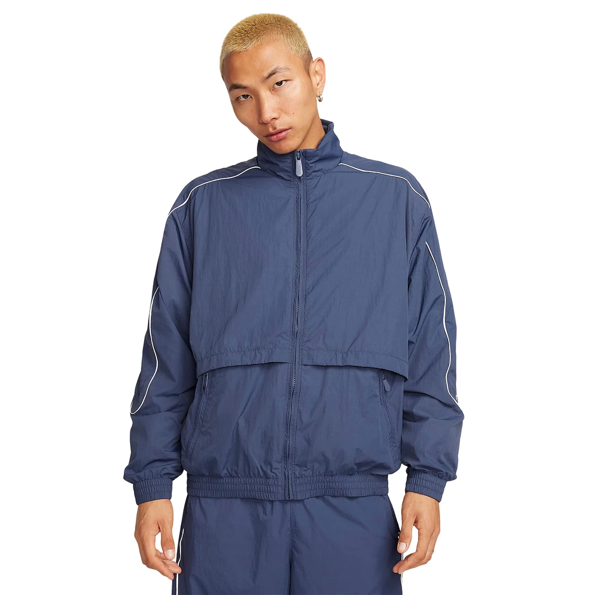 Gingtto Custom Training Sweatsuits Black Two Piece Sportswear Streetwear Tracksuit