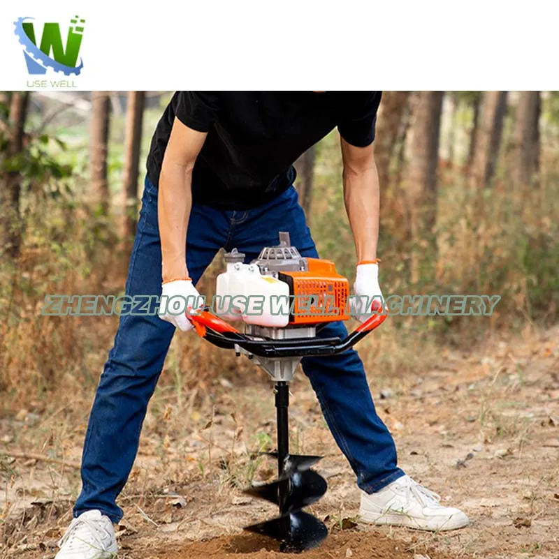 Manual Grass Hole Digging Machines for Agriculture Tree Planting Auger Post Hole Digger Excavator