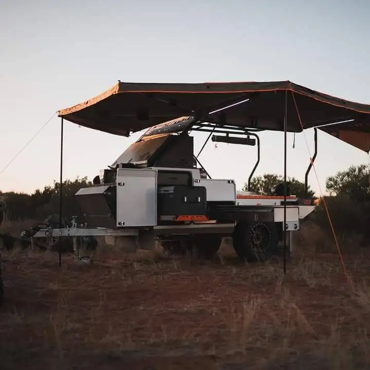 Ecocampor Hot Selling Toy Hauler Camper Trailer Utility Trailers Rv