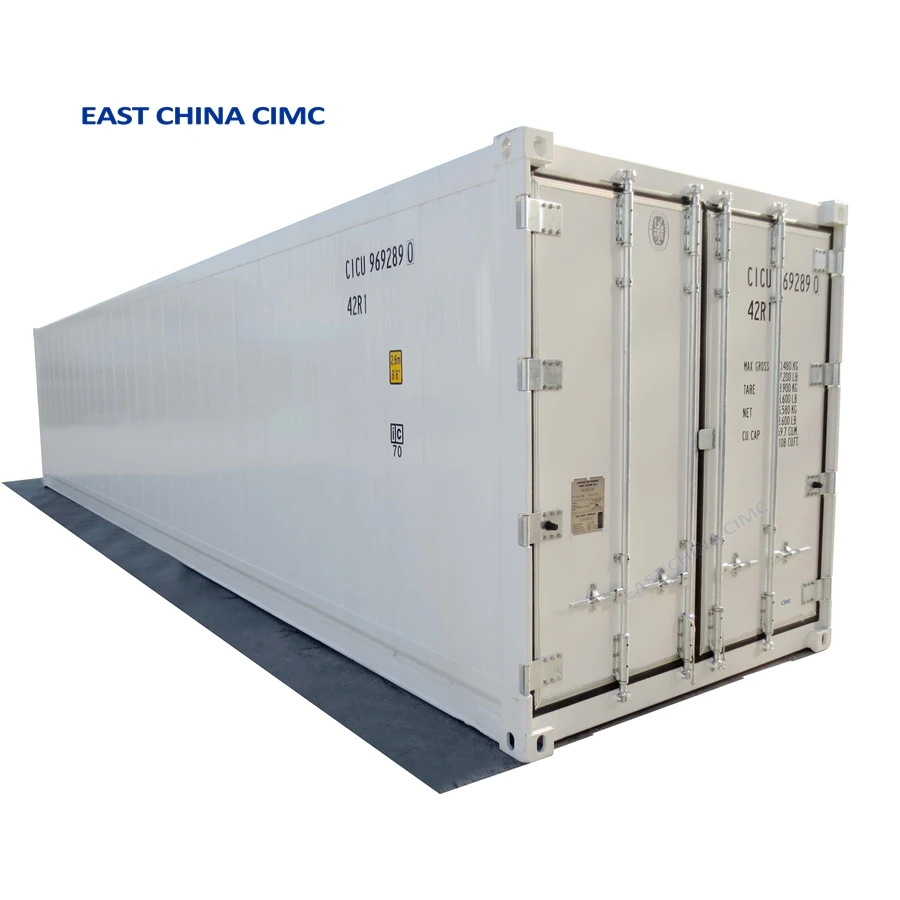 20ft 25tons Reefer Iso Tank Container With Thermo King For Meat ...