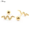1 serpent couleur or