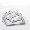 triple layer Stainless steel brushed