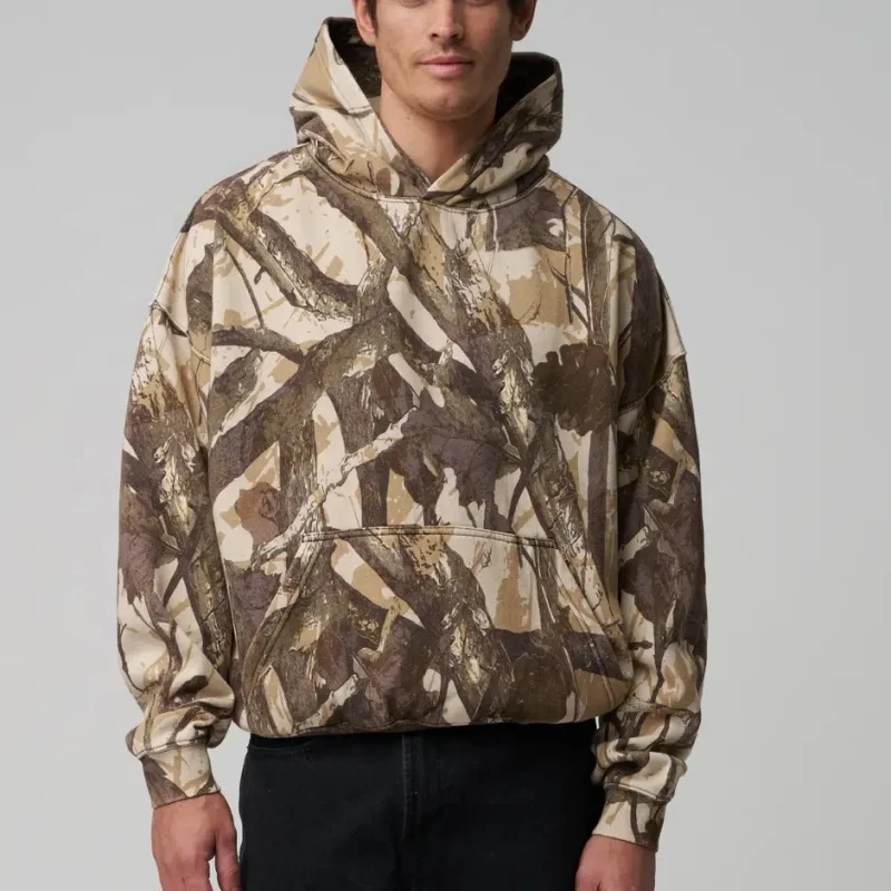 Custom Design Printed New Drop Shoulder Hoodie Casual Apparel Hip Hop  Fashion Street Wear Oversize Men Sublimation Hoodies