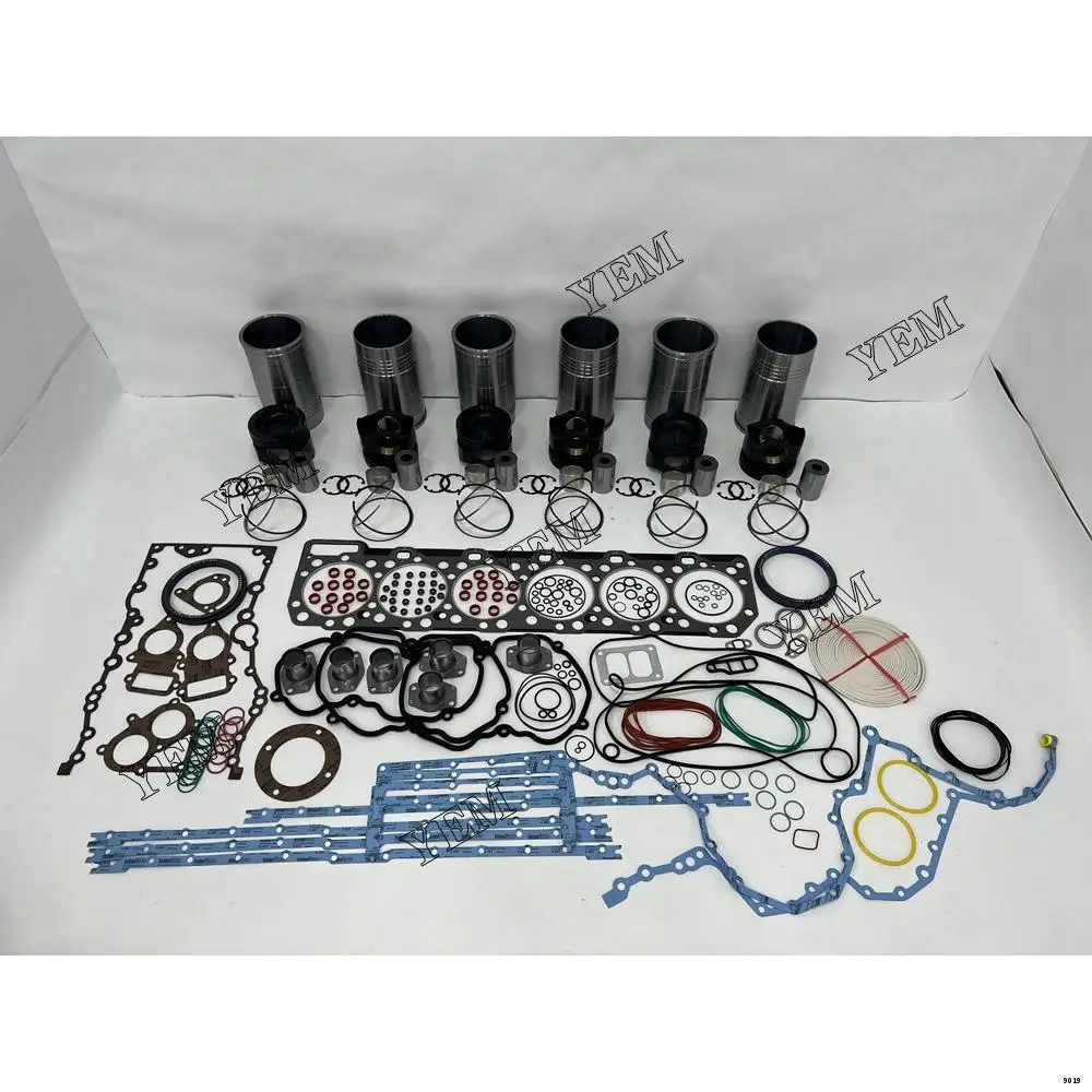 C18 Engine Overhaul Kit With Cylinder Gasket Piston Ring Liner for Caterpillar