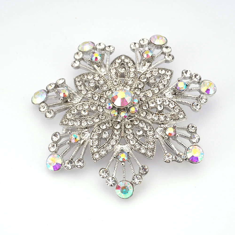 wholesales custom metal silver jewelry broches