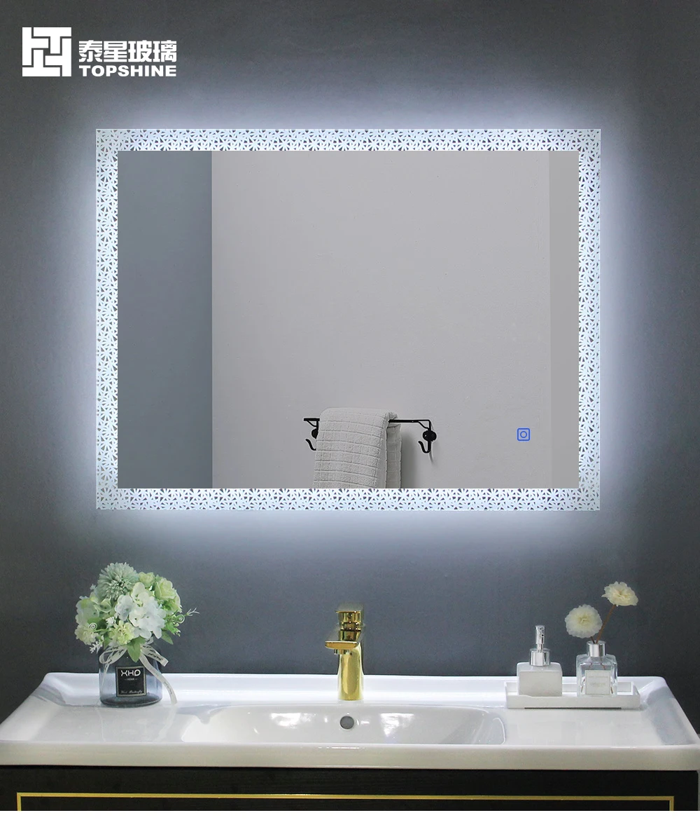 Taida Bathroom Defogging Mirror With Ir Sensor Led Smart Mirrors Touch