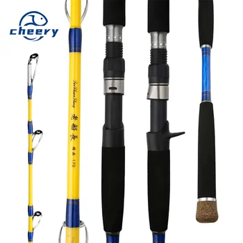 Good Quality Slow Pitch 2 Section Offshore Fishing Rod Jigging Boat Rods for Saltwater – Metal Jig – view 2
