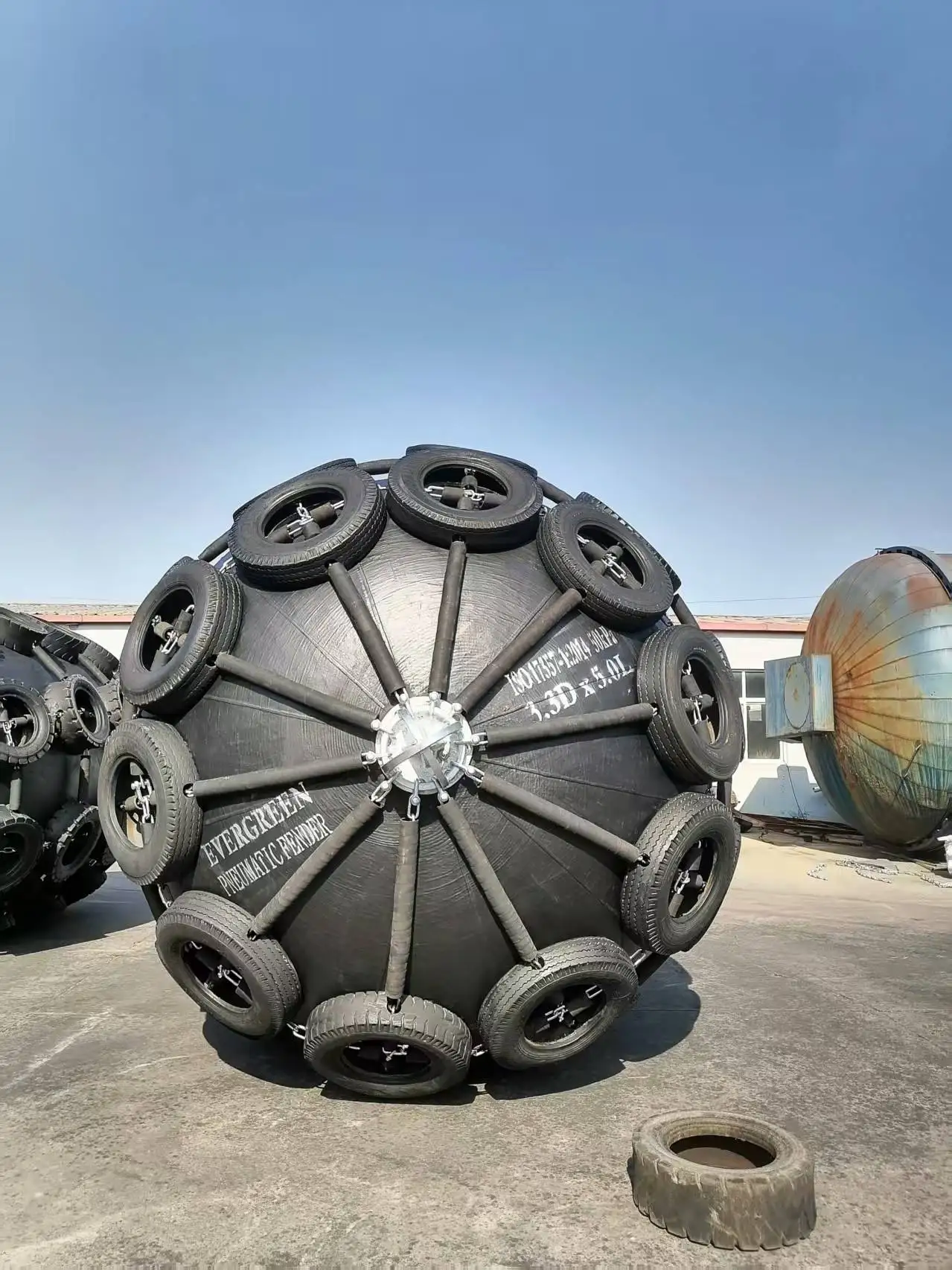 Floating Inflatable Shoreline Floating Pneumatic Inflatable Rubber ...