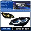 Dual-color laser lens headlights (white and golden yellow)