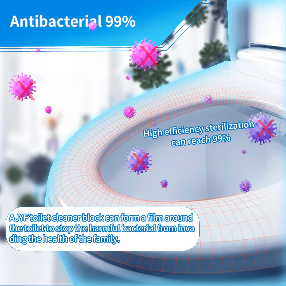 Flush Toilet Cleaner Bleach Block,Wholesale Blue Solid Bubble Block Toilet Bowl Cleaner,Toilet