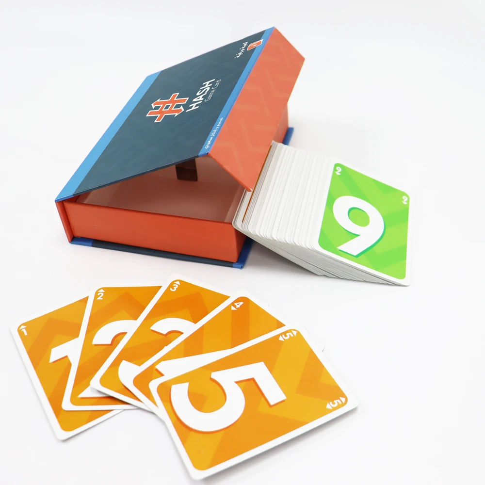 Custom Saudi Arabia Card Game Factory Printing Book Style Magnetic Box Party Funny Adult Card Game
