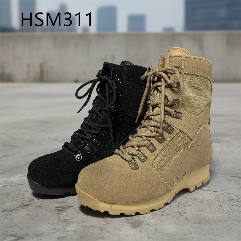 LXG,Pulling Training Safety Drop Outsole Original Belleville Desert Boots Muddy Resistant Winter Tactical Boots in Russia HSM311