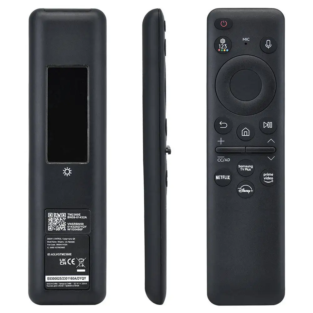 Voice Solar Cell Energy Bn59-01432a Tv Remote Control Universal For ...