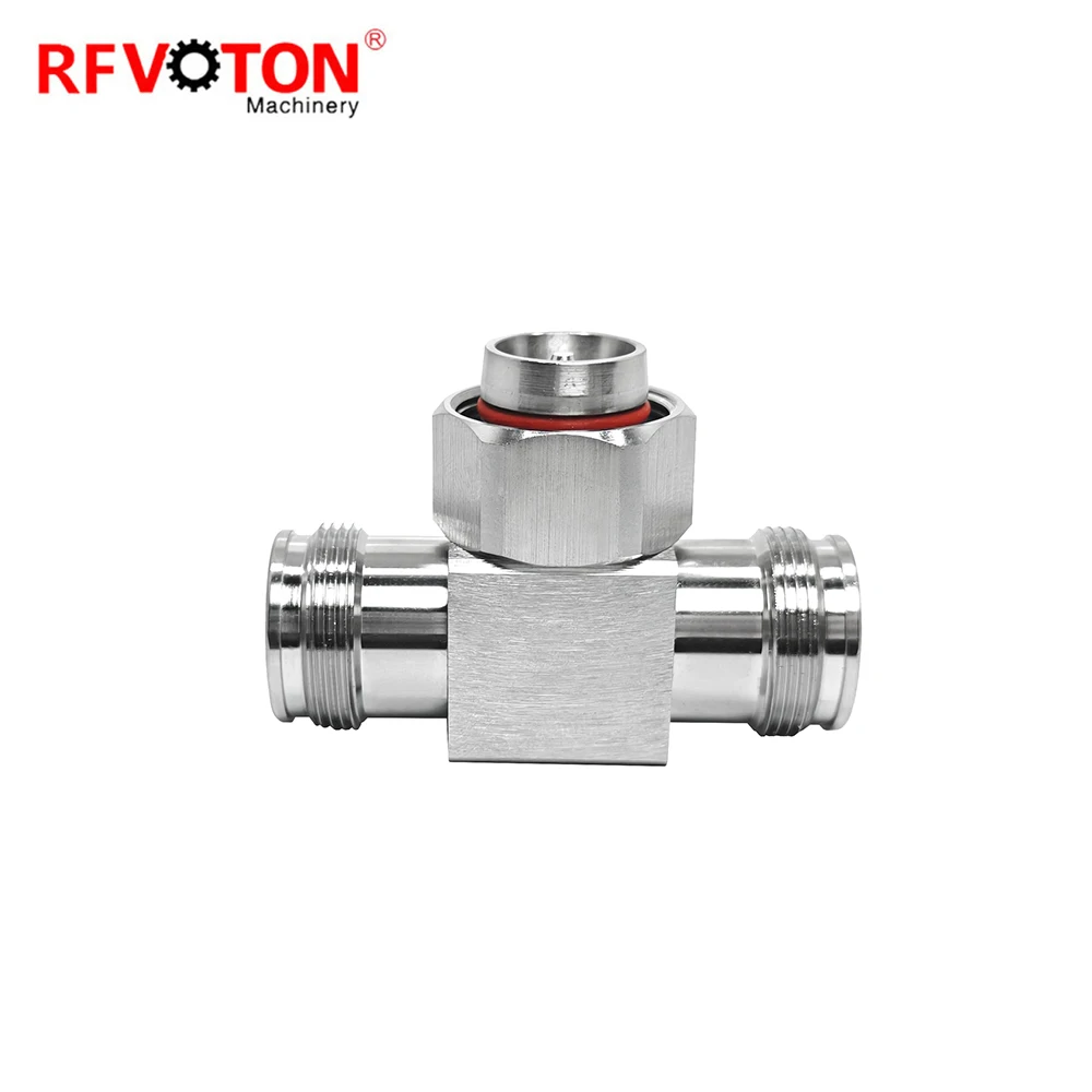 Zavod yetkazib berish Mini DIN 4.3-10 L20 ayoldan jekgacha 4.310 villi 4.3/10 RF koaks adapter ulagichi (rf) ulagichlar T turidagi