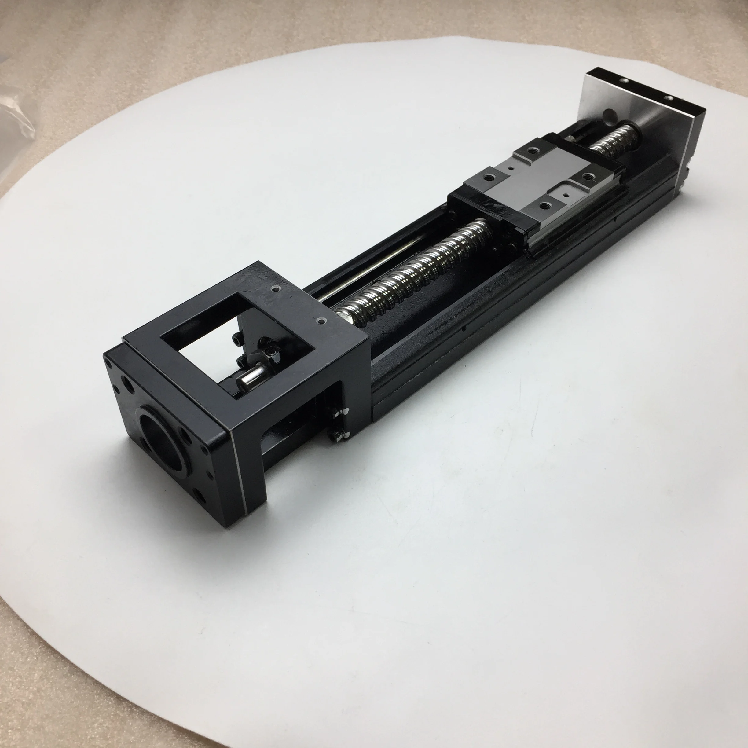 Rail De Guidage Linéaire CNC Avec Vis à Billes - Course 50mm Ou 100mm - 24V - Neuf Sous Emballage