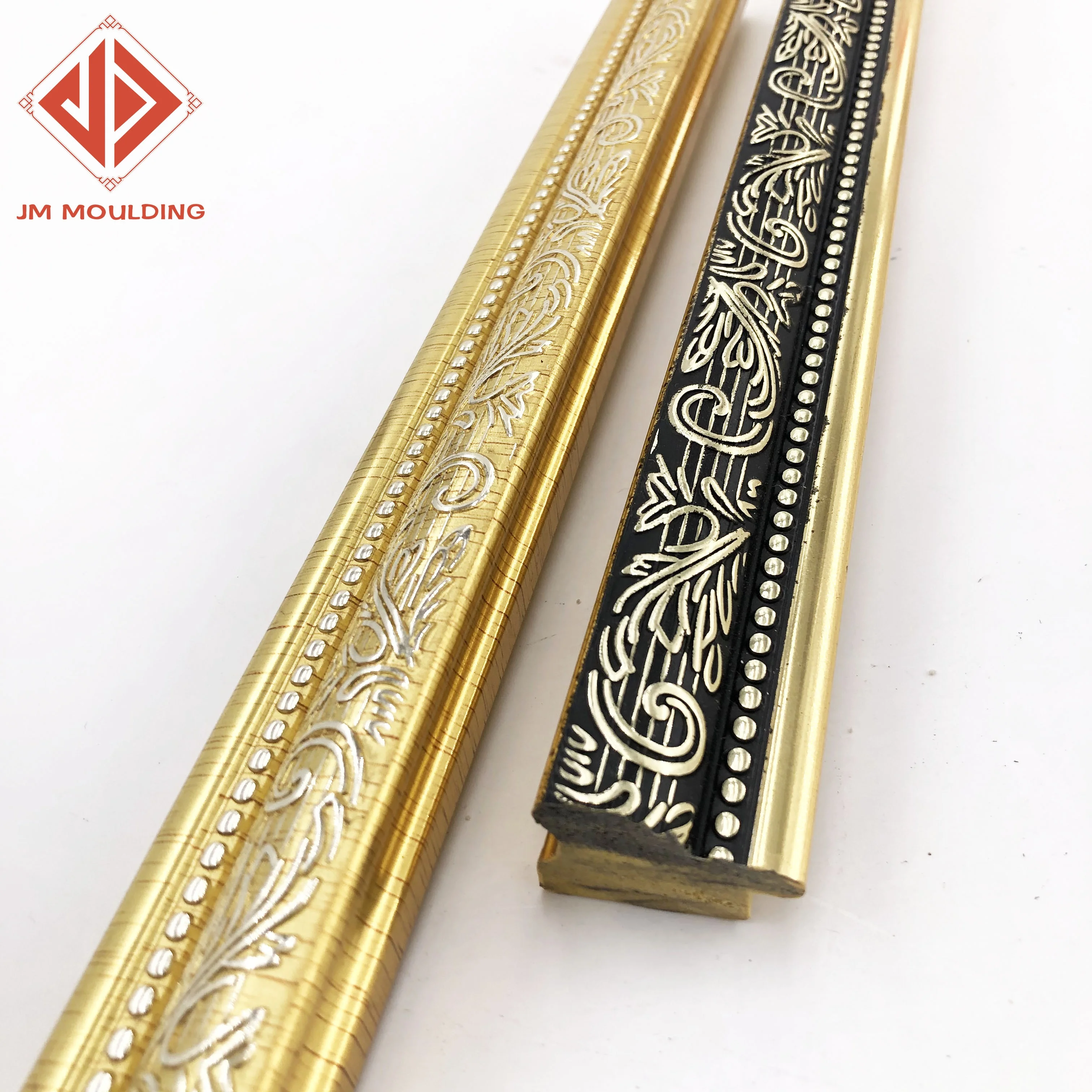 Environment Friendly Polystyrene Plastic Picture Frame Moulding Factory Direct Sale
