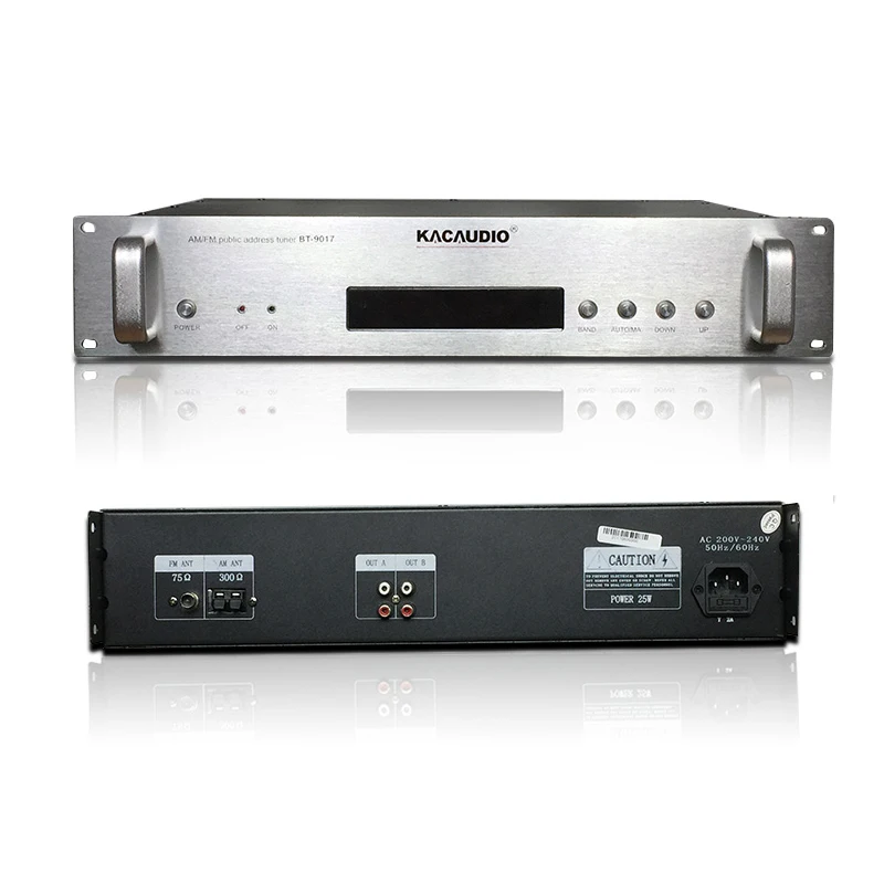 Digital AM FM Tuner Audio Amplifier Module with LCD Display and Remote Control for Speaker Use PA Peripherals