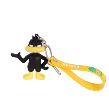 Exquisite 3D PVC animal keychain, lifelike and extremely cute Collectibles personalized customization 3D PVC Keychain
