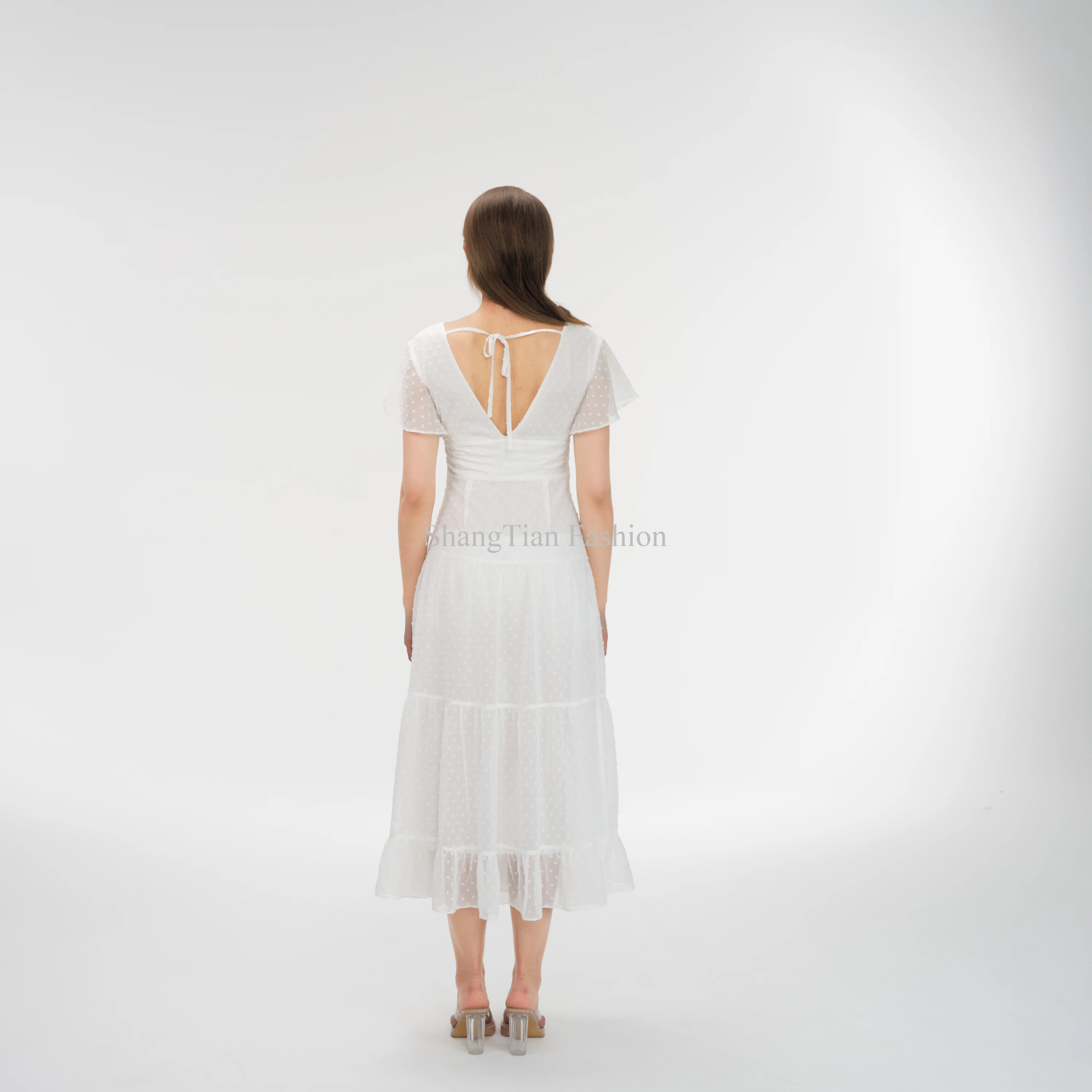 knee length dresses for ladies Chic and Holland HF110496