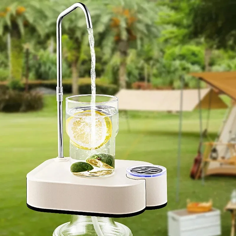 Pompa Elettrica Per Bottiglia D'Acqua – Ricaricabile USB, Distributore Portatile, Compatibile Con Barili Da 2-5 Galloni