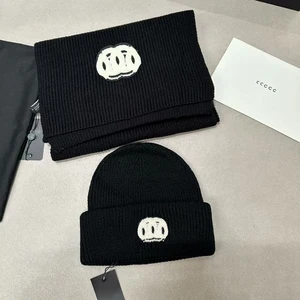 2026 New Design Winter Brand Designer 100% Wool Adjustable Unisex Knitted Hat for Outdoor Skiing