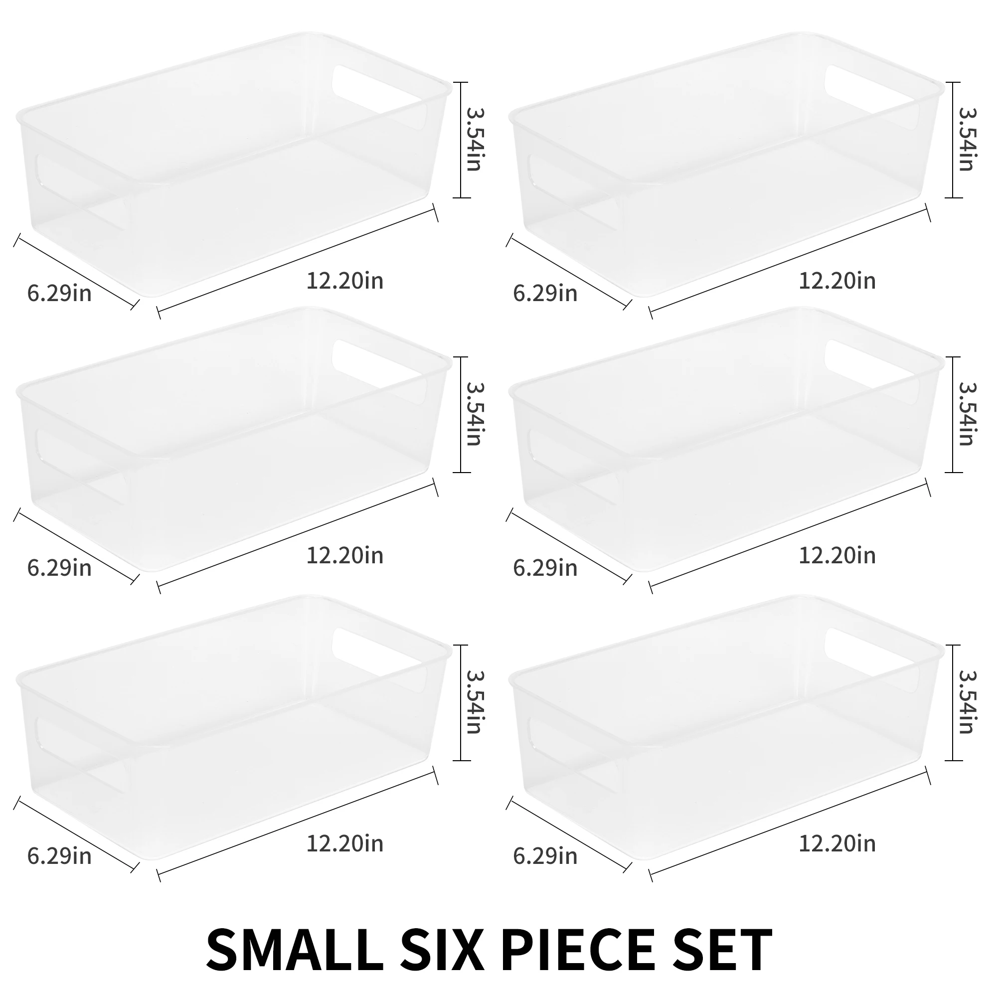 Factory Wholesale 1pcs Food Storage Organizer Container Clear Plastic
