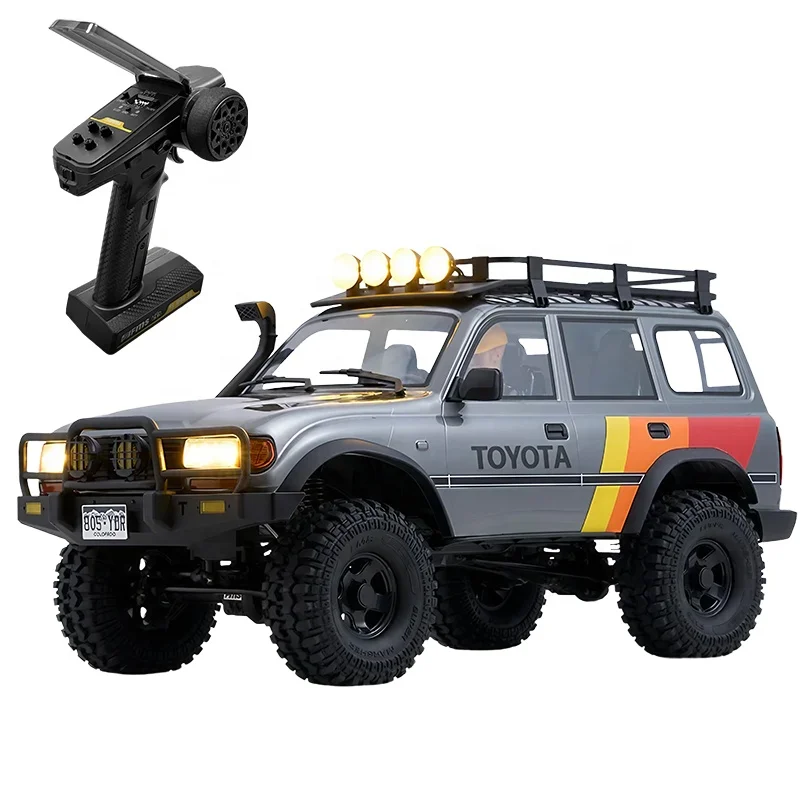 FMS 1:10 FCX10 LC80 Land Cruiser RC Car - 4WD Off Road Racer with