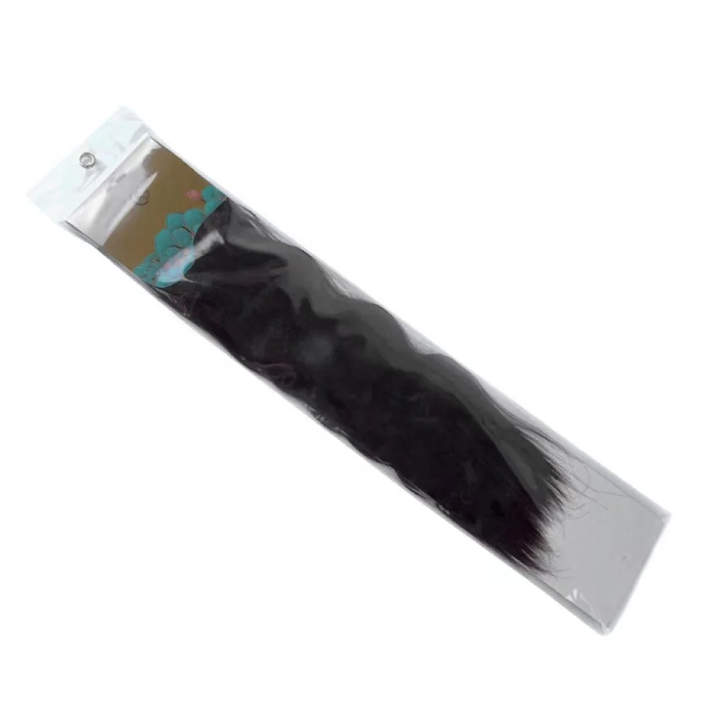 Transparent Pvc Hair Extension Bags With Snap Button Closure,Hair