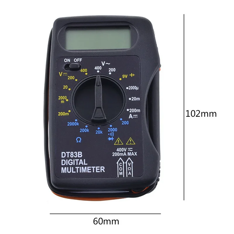 Frankever Mini Multimeters Low Price Pocket Digital Multimeter Tester Dt83b Buy Multimeter
