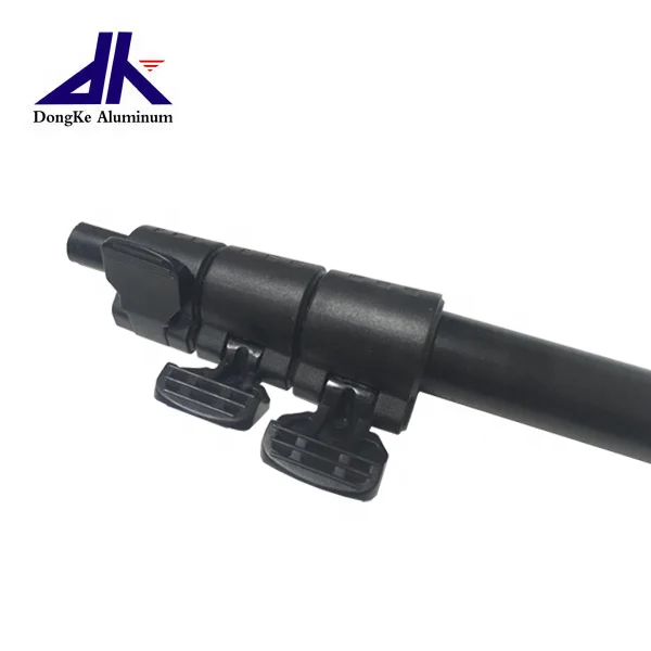 Customized 6063 Flip Clamp Locking Aluminum Telescopic Tube