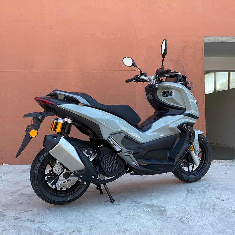ADV 180CC Gas Scooter with EFI Configuration Water-Cooled 4 Stroke Engine Disc Brakes ABS-Wholesale Gasoline Motorcycles