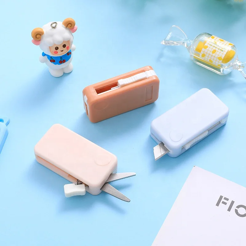 Top Seller Heavy Duty Pocket Utility Knife Paper Cutter With Retractable Blade Pocket Utility Knife
