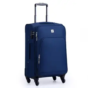 HiHo Wholesale Custom Trolley Suitcase Soft Oxford Luggage Bags Large Capacity Vintage Multilayer Suitcase for Business Travel
